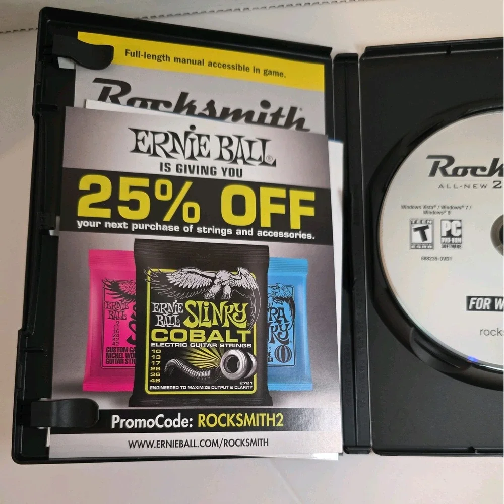 Rocksmith 2014 Edition (Windows/Mac) - MAC & WINDOWS DVD